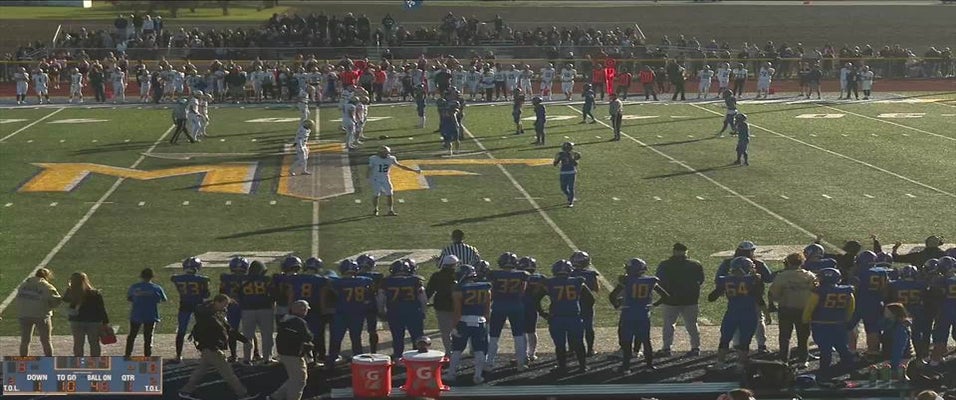 Bloomington Central Catholic vs MaroaForsyth Football 11/11/2023