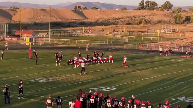 Watch this highlight video of Nolan Verrier of the Buena Vista (CO) football team in its game NORTH FORK HIGH SCHOOL on Sep 29, 2023