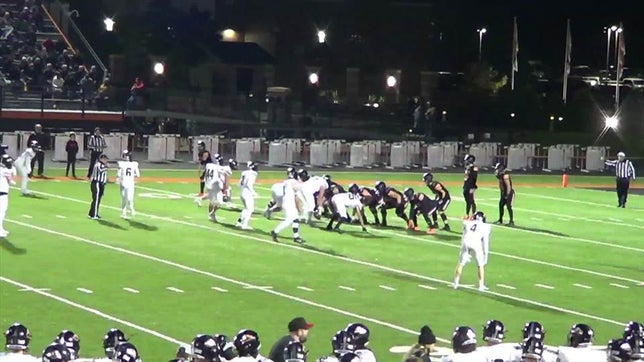 Watch this highlight video of Kyle Anderson of the Cedarburg (WI) football team in its game Kaukauna High School on Nov 3, 2023