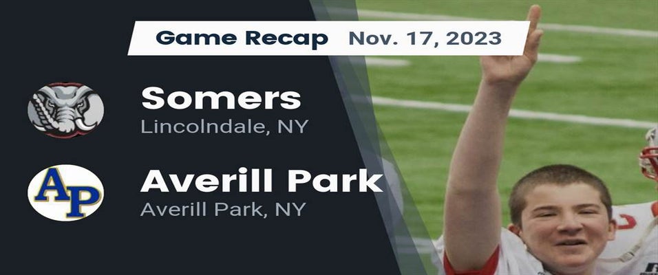 Somers vs Averill Park Football 11/17/2023