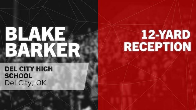 Watch this highlight video of Blake Barker