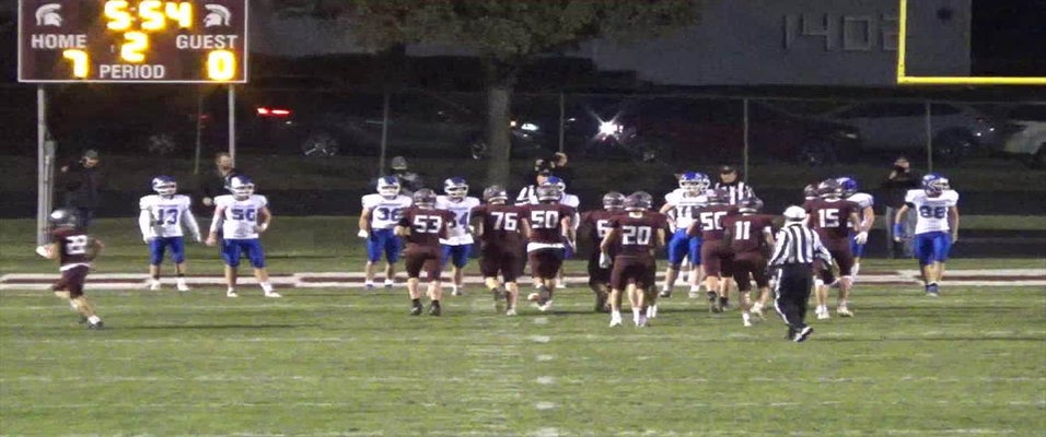 DikeNew Hartford vs Grundy Center Football 11/3/2023