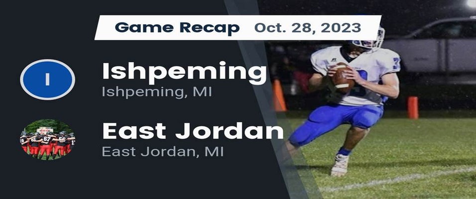 Ishpeming vs East Jordan Football 10/28/2023