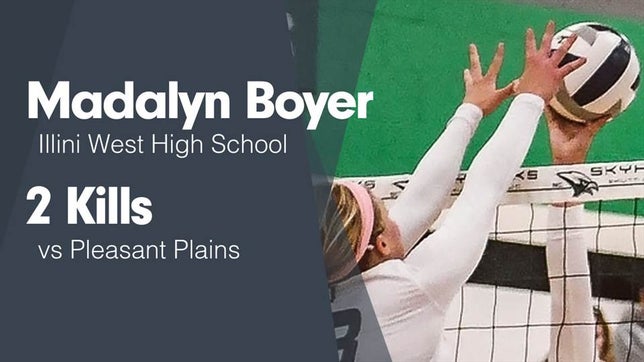 Watch this highlight video of Madalyn Boyer