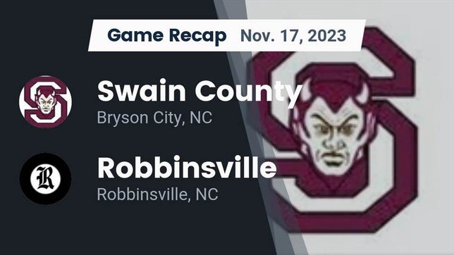 Watch this highlight video of the Swain County (Bryson City, NC) football team in its game Recap: Swain County  vs. Robbinsville  2023 on Nov 17, 2023