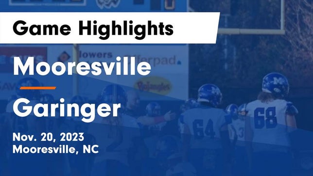 Watch this highlight video of the Mooresville (NC) girls basketball team in its game Mooresville  vs Garinger  Game Highlights - Nov. 20, 2023 on Nov 20, 2023