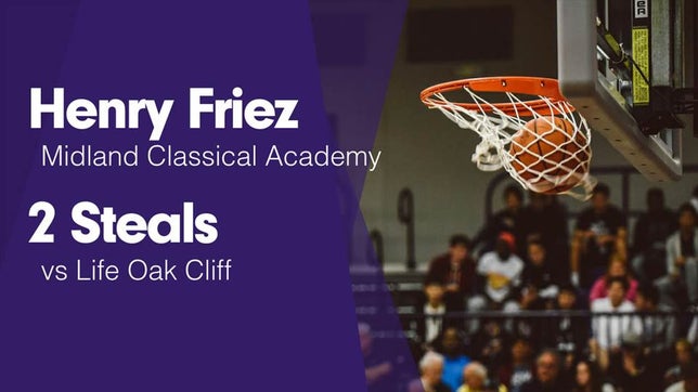 Watch this highlight video of Henry Friez