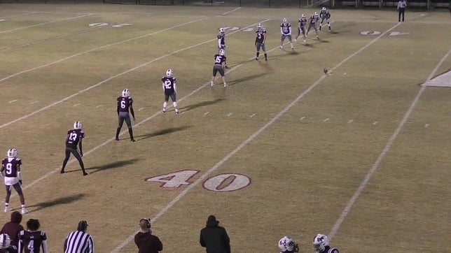 Watch this highlight video of Derrius Sanders of the Rosa Fort (Tunica, MS) football team in its game East Webster High School on Nov 3, 2023