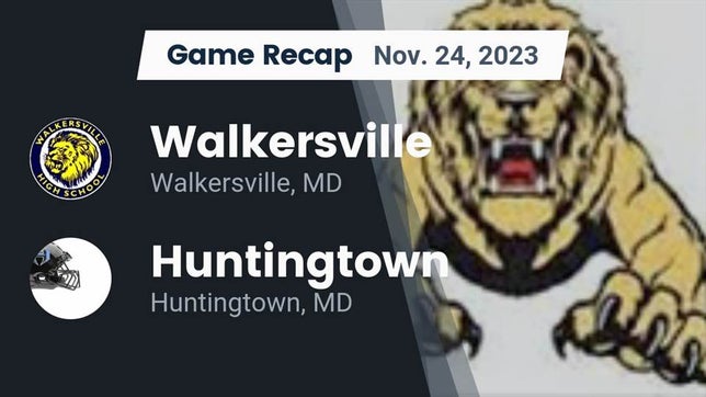 Watch this highlight video of the Walkersville (MD) football team in its game Recap: Walkersville  vs. Huntingtown  2023 on Nov 24, 2023