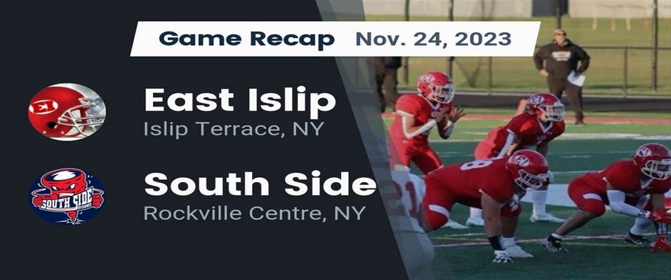 South Side vs East Islip Football 11/24/2023