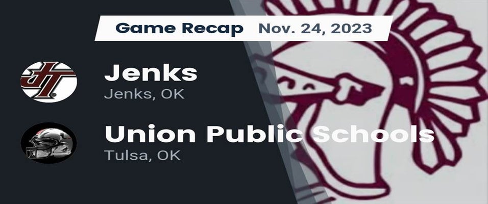 Union vs Jenks Football 11/24/2023