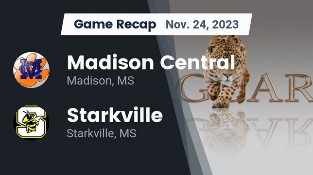 Watch this highlight video of the Madison Central (Madison, MS) football team in its game Recap: Madison Central  vs. Starkville  2023 on Nov 24, 2023