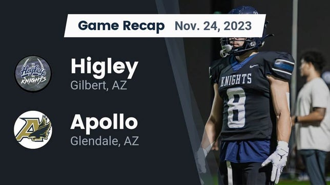 Watch this highlight video of the Higley (Gilbert, AZ) football team in its game Recap: Higley  vs. Apollo  2023 on Nov 24, 2023