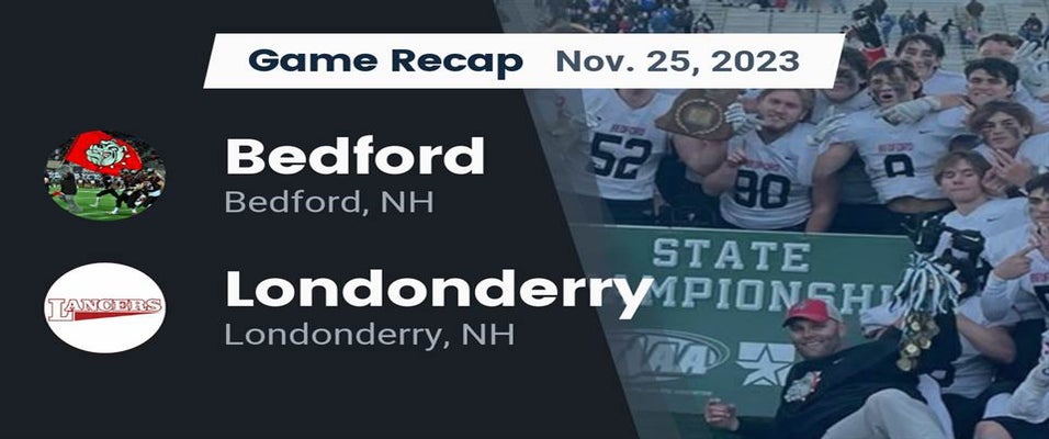 Londonderry vs Bedford Football 11/25/2023