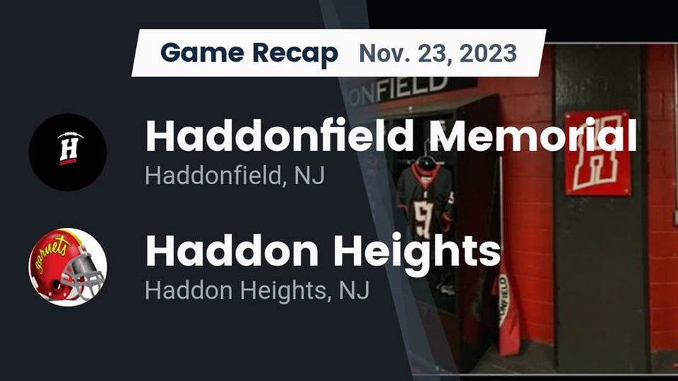 Haddon Heights Football Schedule 2025