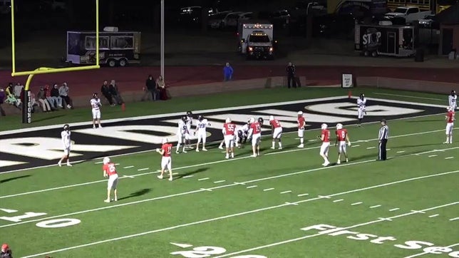 Watch this highlight video of Caleb Blankenship of the Ashdown (AR) football team in its game Harding Academy High School on Nov 24, 2023