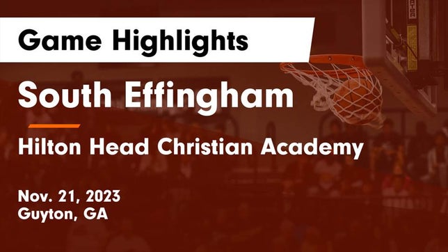 Basketball Game Preview: Hilton Head Christian Academy Eagles vs ...