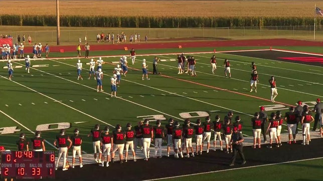 Watch this highlight video of Kodyn Moylan of the St. Marys (KS) football team in its game Rossville High School on Sep 1, 2023
