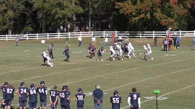 Watch this highlight video of Hudson Reese of the The Covenant (Charlottesville, VA) football team in its game Christchurch School on Nov 4, 2023