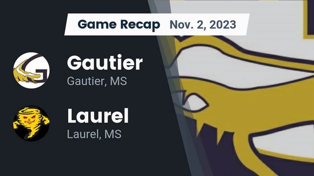 Watch this highlight video of the Gautier (MS) football team in its game Recap: Gautier  vs. Laurel  2023 on Nov 2, 2023