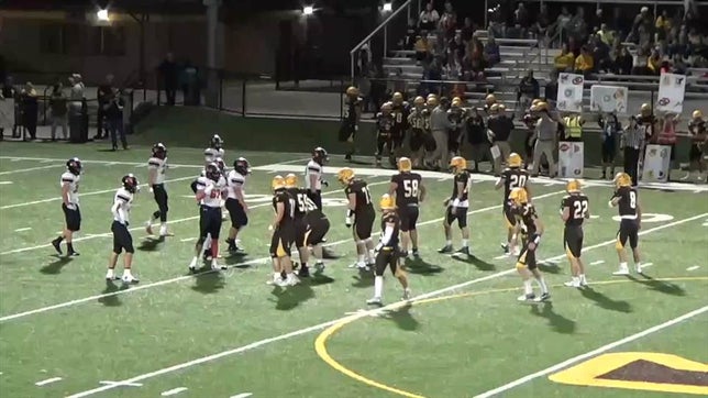 Watch this highlight video of Jaxon Covell of the Titusville (PA) football team in its game Corry High School on Oct 27, 2023