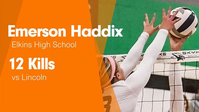 Watch this highlight video of Emerson Haddix