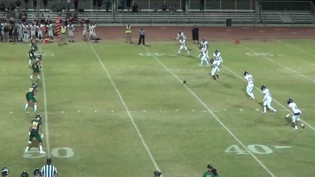 Watch this highlight video of Alonzo Hernandez of the Palo Verde Valley (Blythe, CA) football team in its game Southwest High School on Oct 20, 2023