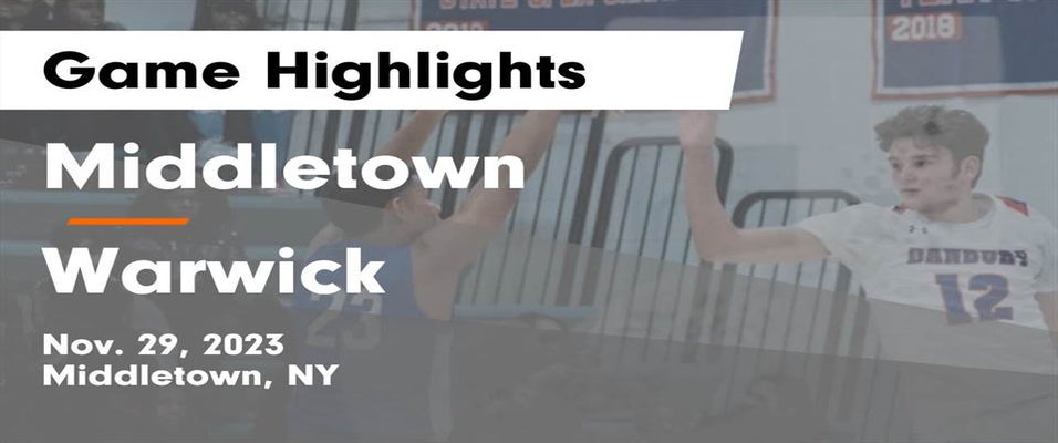 Warwick vs Middletown | Basketball | 11/29/2023