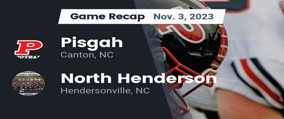 North Henderson vs Pisgah Football 11/3/2023
