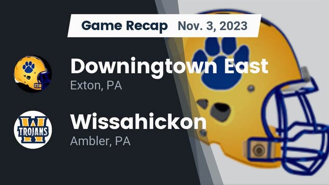 Watch this highlight video of the Downingtown East (Exton, PA) football team in its game Recap: Downingtown East  vs. Wissahickon  2023 on Nov 3, 2023