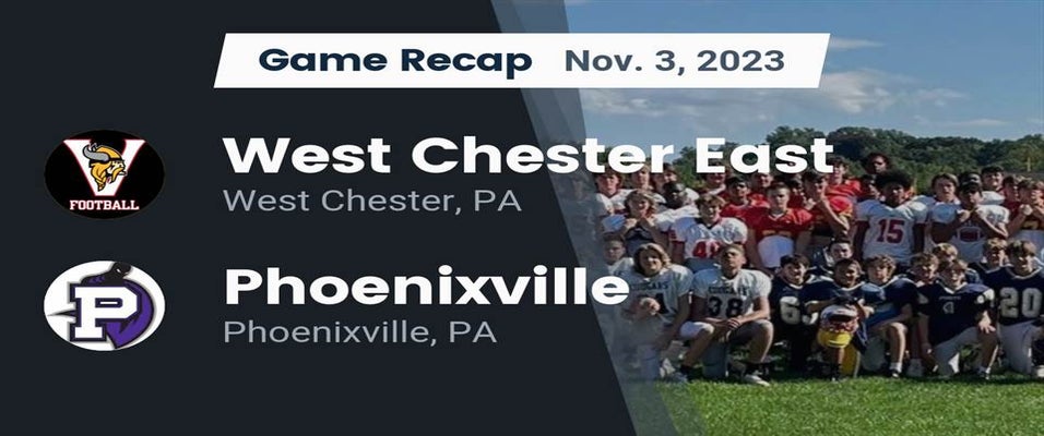 East vs Phoenixville | Football | 11/3/2023