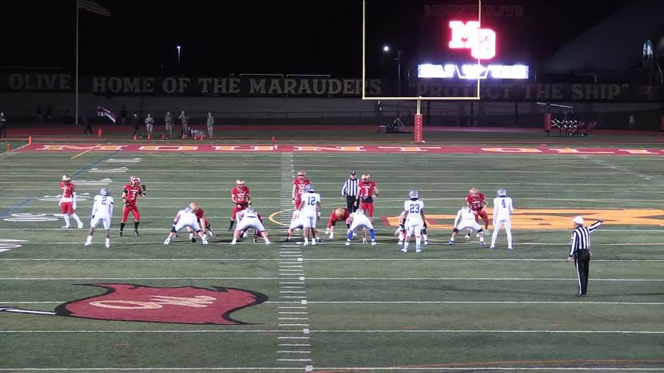 Sayreville vs Mount Olive Football 11/3/2023