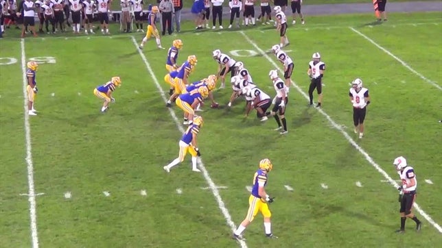 Watch this highlight video of Drew Deaven of the Susquenita (Duncannon, PA) football team in its game Line Mountain High School on Sep 22, 2023