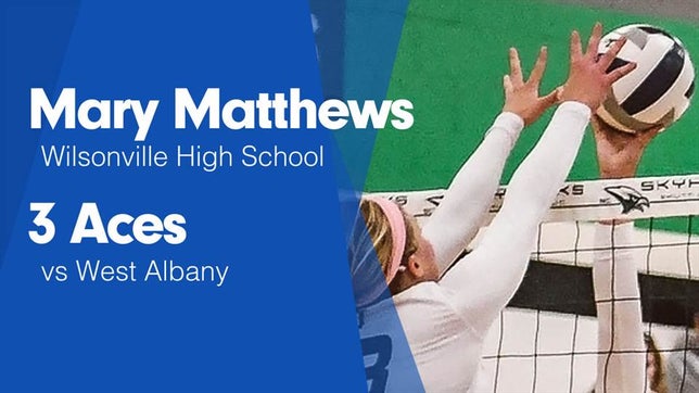 Watch this highlight video of Mary Matthews
