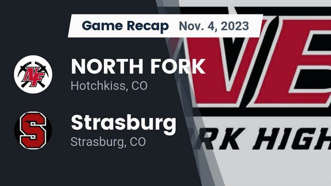 Watch this highlight video of the North Fork (Hotchkiss, CO) football team in its game Recap: NORTH FORK  vs. Strasburg  2023 on Nov 4, 2023