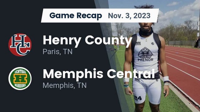 Watch this highlight video of the Henry County (Paris, TN) football team in its game Recap: Henry County  vs. Memphis Central  2023 on Nov 3, 2023