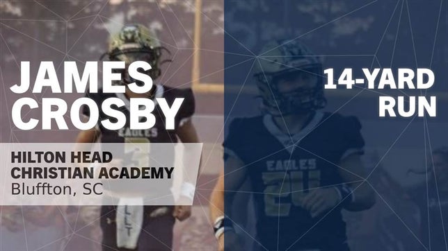 Watch this highlight video of James Crosby