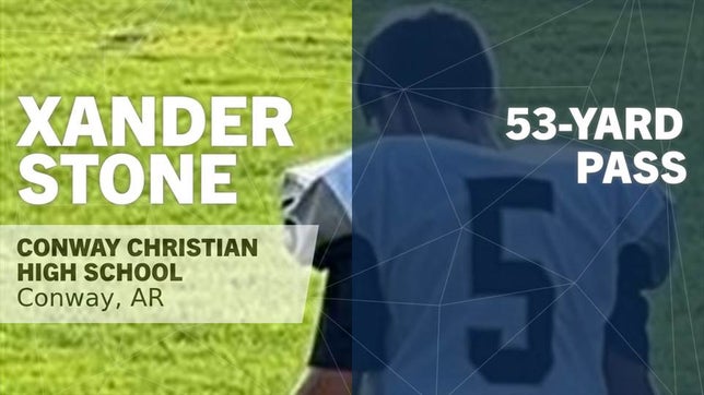 Watch this highlight video of Xander Stone