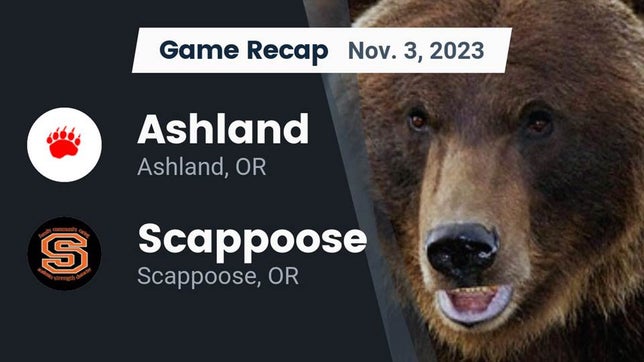 Watch this highlight video of the Ashland (OR) football team in its game Recap: Ashland  vs. Scappoose  2023 on Nov 3, 2023