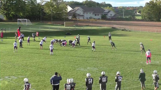 Watch this highlight video of Beau Kuhl of the Living Word Lutheran (Jackson, WI) football team in its game Racine Lutheran High School on Oct 7, 2023