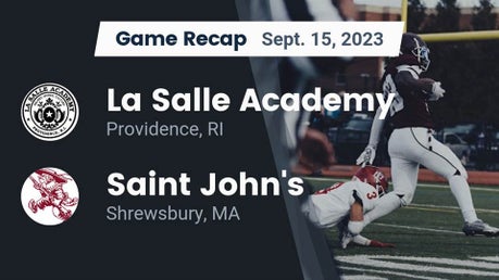 East Providence vs La Salle Academy | Football | 11/23/2023