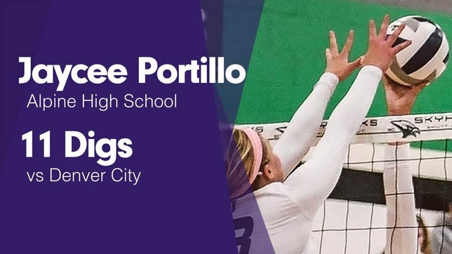 Watch this highlight video of Jaycee Portillo