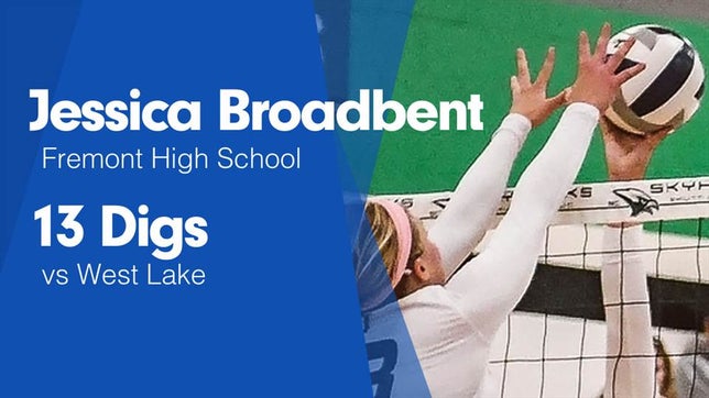 Watch this highlight video of Jessica Broadbent