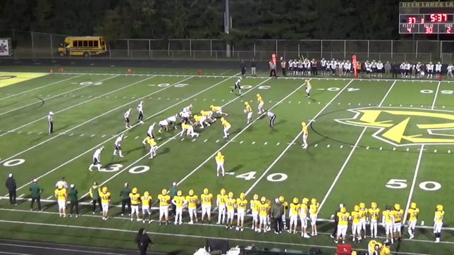 Watch this highlight video of Aidan Jones of the Knoch (Saxonburg, PA) football team in its game Deer Lakes High School on Sep 30, 2022