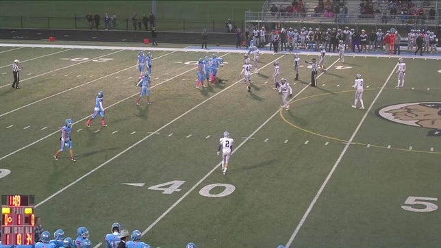 Watch this highlight video of Braxton Birner of the Maconaquah (Bunker Hill, IN) football team in its game Northwestern High School on Oct 20, 2023