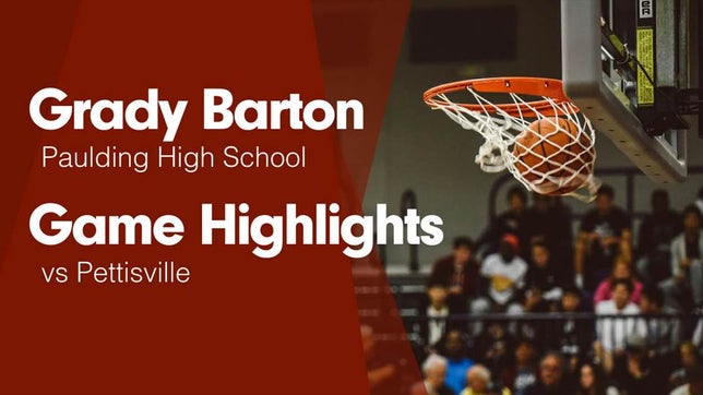 Watch this highlight video of Grady Barton