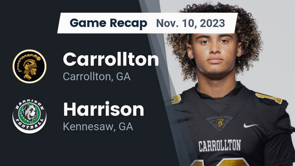 Harrison vs Carrollton Football 11/10/2023