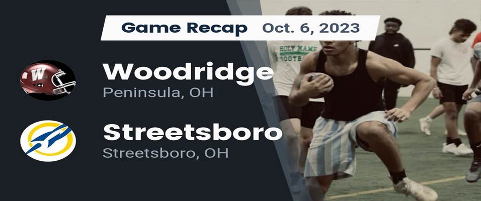 Streetsboro vs Woodridge | Football | 10/6/2023