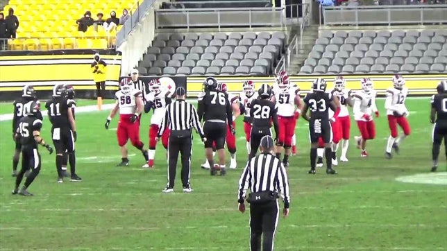 Watch this highlight video of Brady Boyle of the McKeesport (PA) football team in its game Aliquippa High School on Nov 24, 2023