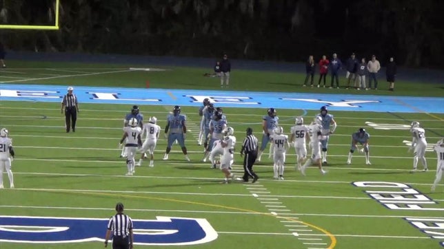 Watch this highlight video of Joseph Troupe of the Berkeley Prep (Tampa, FL) football team in its game Calvary Christian High School on Nov 24, 2023